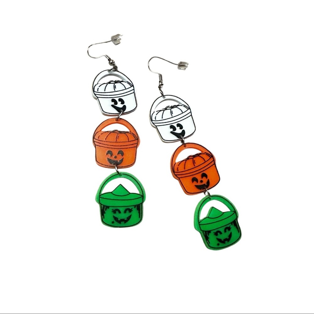 Halloween Pumpkin Earrings